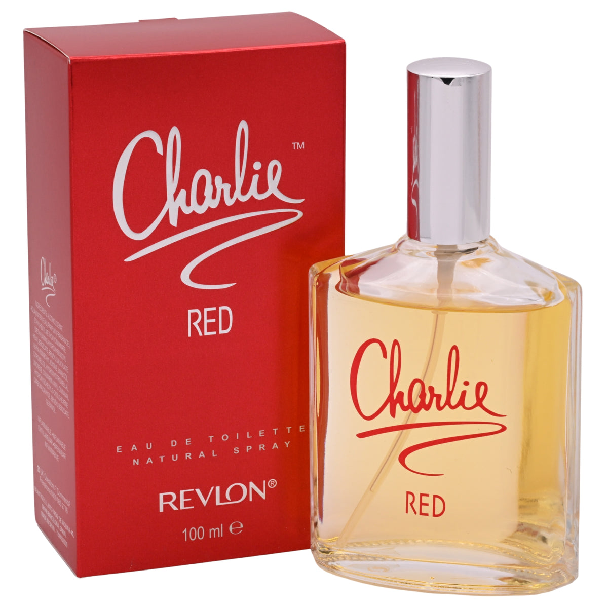 CHARLIE RED by REVLON Perfume 3.4 oz 3.3 edt New in Box 5000386008466
