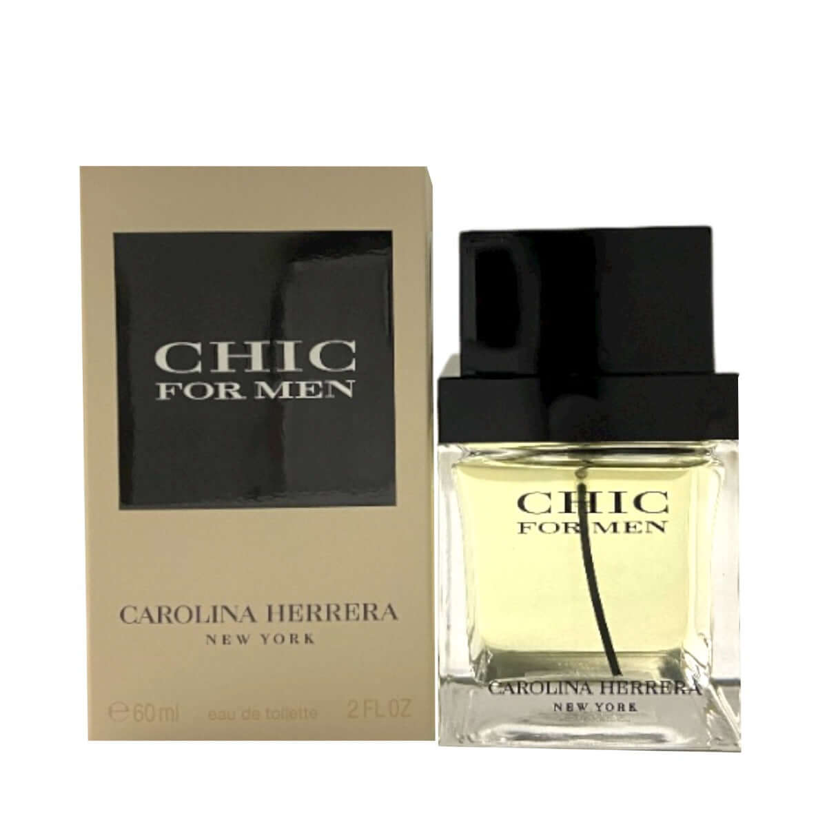 Chic by Carolina Herrera cologne for men EDT 2 oz New in Box 8411061954331