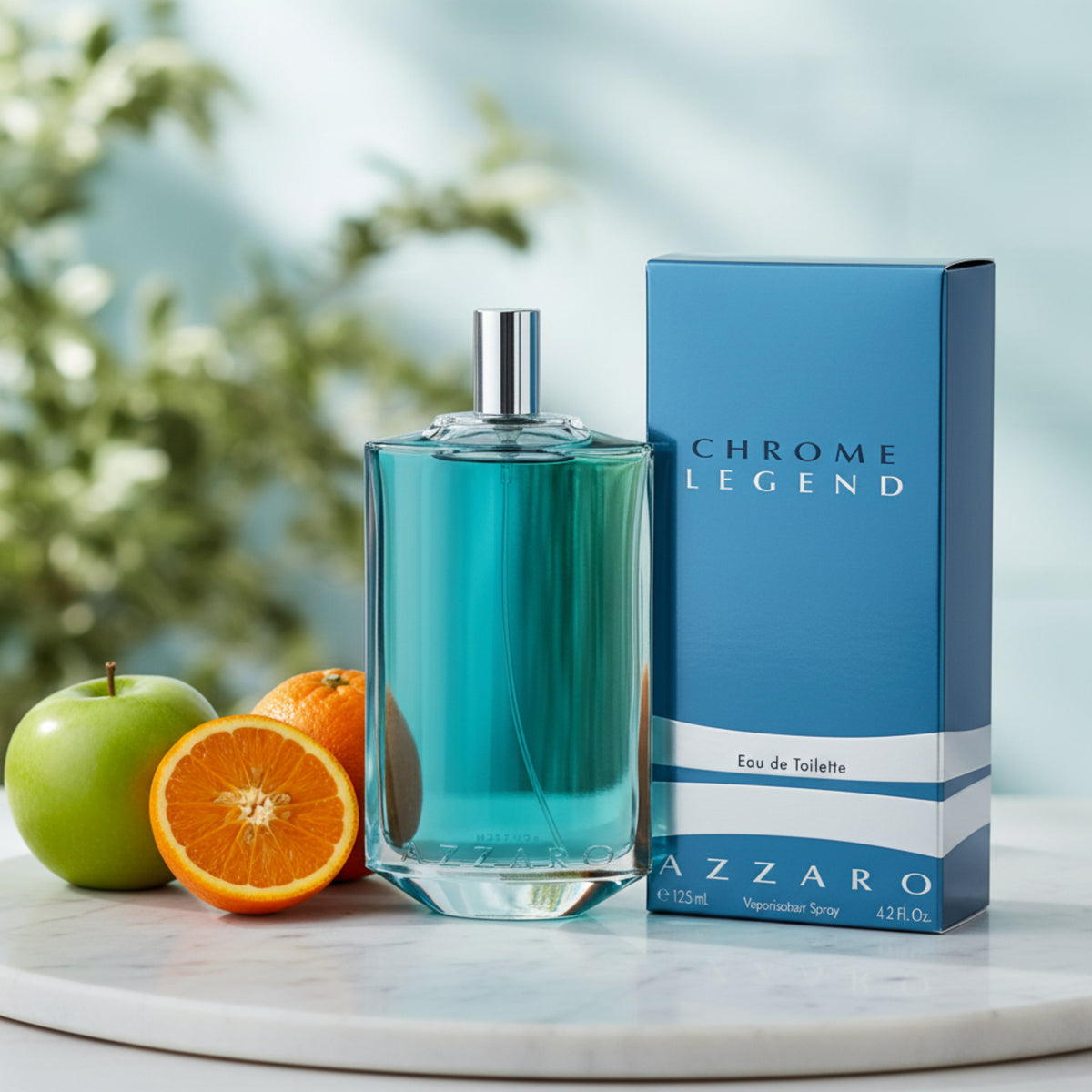 CHROME LEGEND by Azzaro Cologne for Men 4.2 oz EDT New in Box 3351500954247