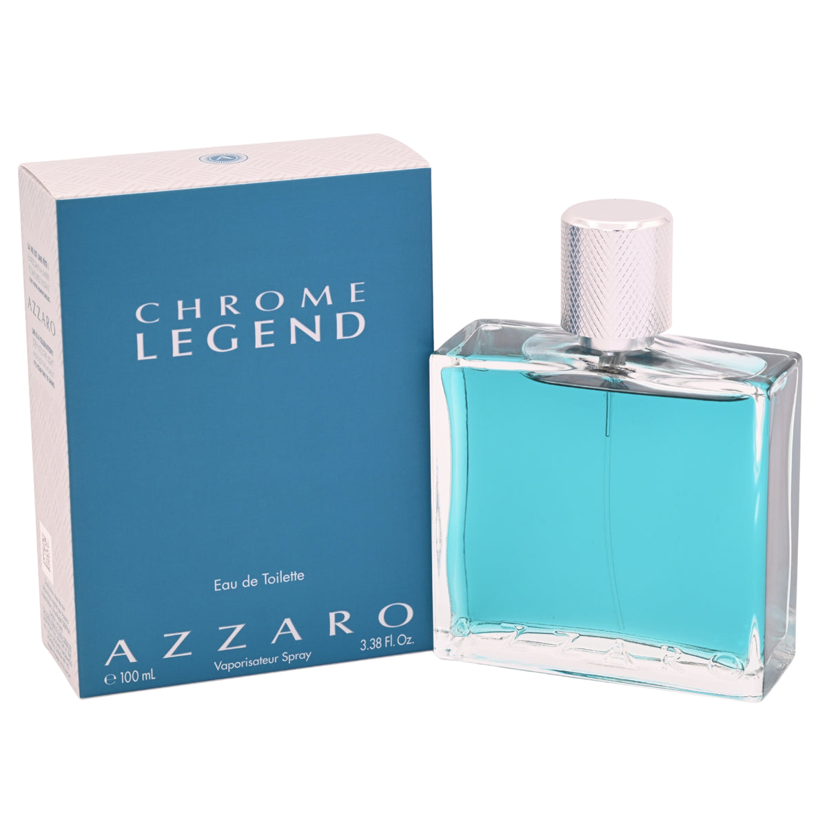 Chrome Legend by Azzaro cologne for Men EDT 3.38 oz New in Box 3614273962391