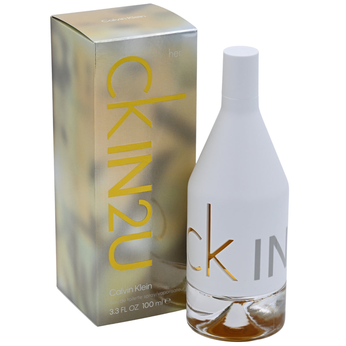 CK IN2U HER Calvin Klein Perfume edt women 3.3 / 3.4 oz IN 2 U NEW IN BOX 088300196814