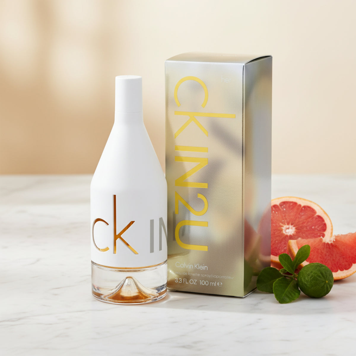 CK IN2U HER Calvin Klein Perfume edt women 3.3 / 3.4 oz IN 2 U NEW IN BOX 088300196814