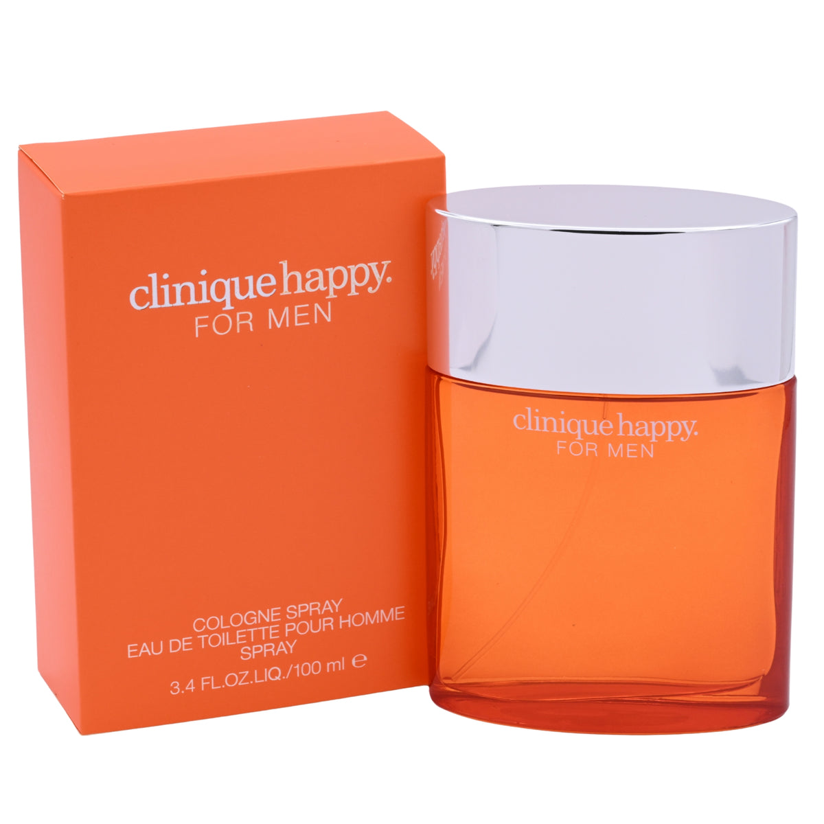 CLINIQUE HAPPY by Clinique Cologne for Men EDT 3.4 oz New in Box 020714080310