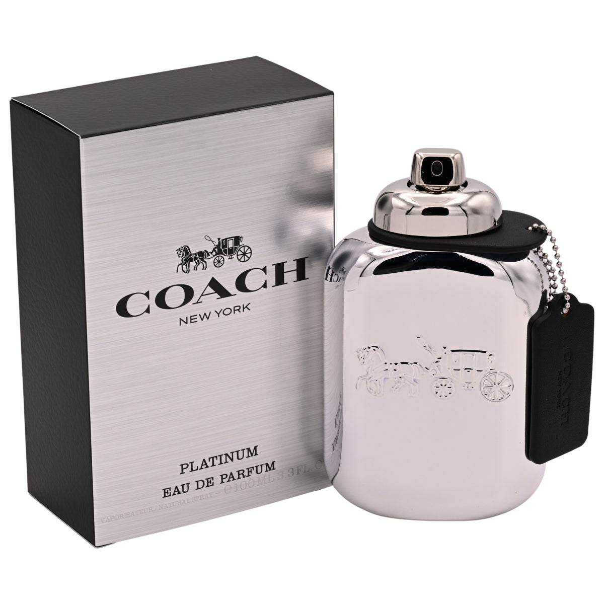 COACH NEW YORK PLATINUM by Coach cologne for men EDP 3.3 / 3.4 oz New in Box 3386460096867