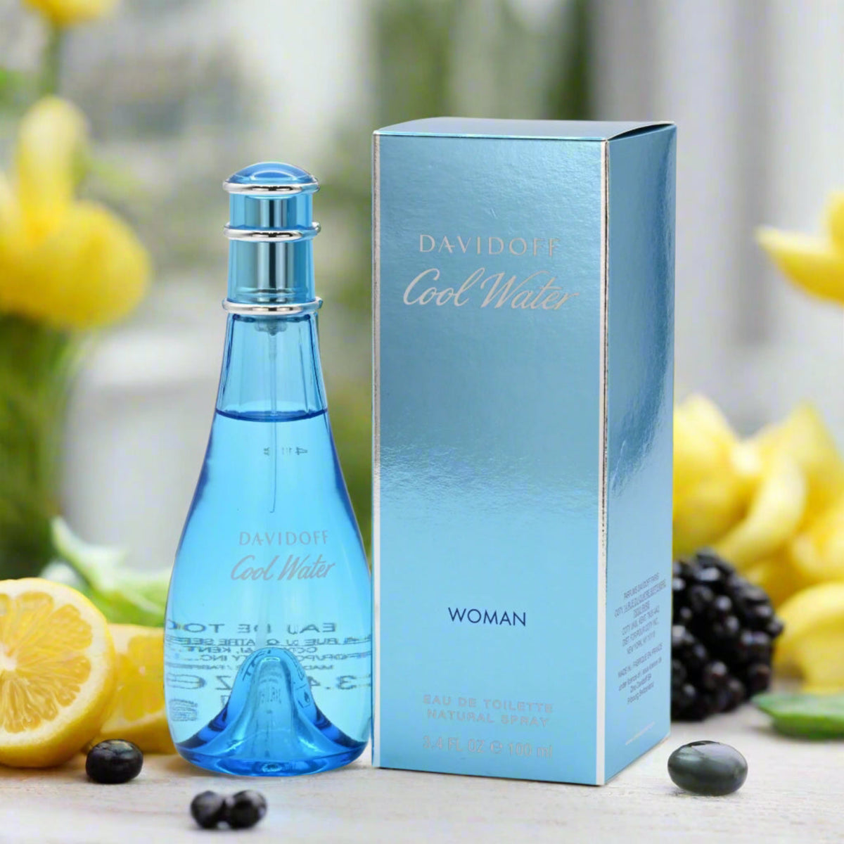 COOL WATER by Davidoff Perfume 3.3 / 3.4 oz EDT For Women New in Box 3414202011752