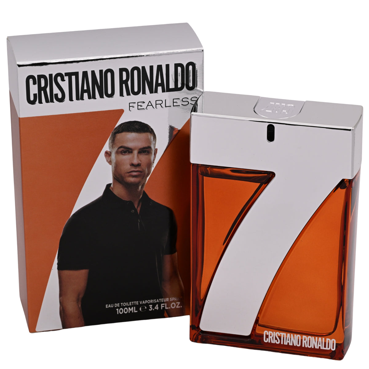 Cristiano Ronaldo CR7 Fearless Eau de Toilette Spray for Men 3.4 oz (New Retail Box) 5060524511333