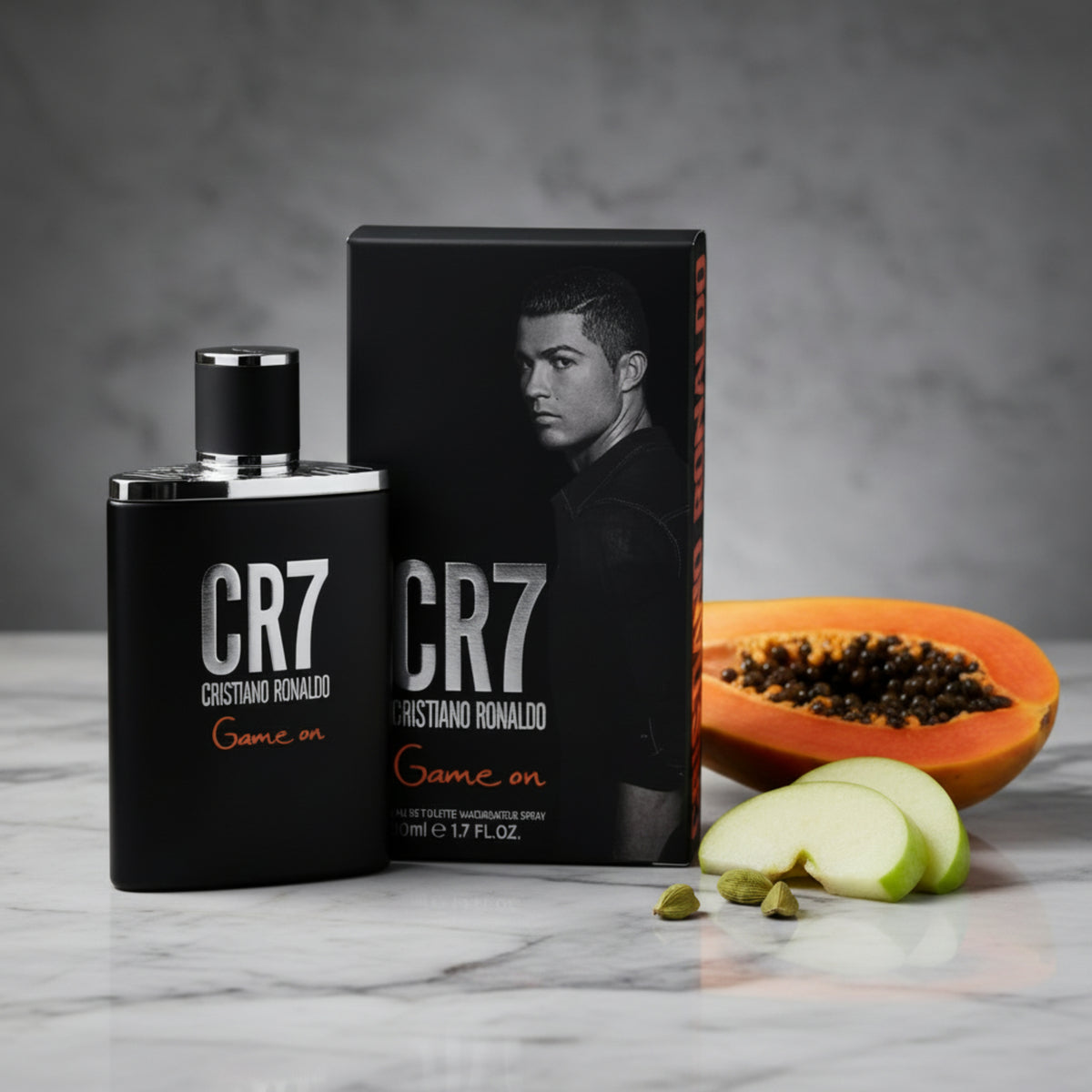 Cristiano Ronaldo CR7 Game On Eau de Toilette Spray for Men 1.7 oz (50 ml) New Retail Box 5060524510893