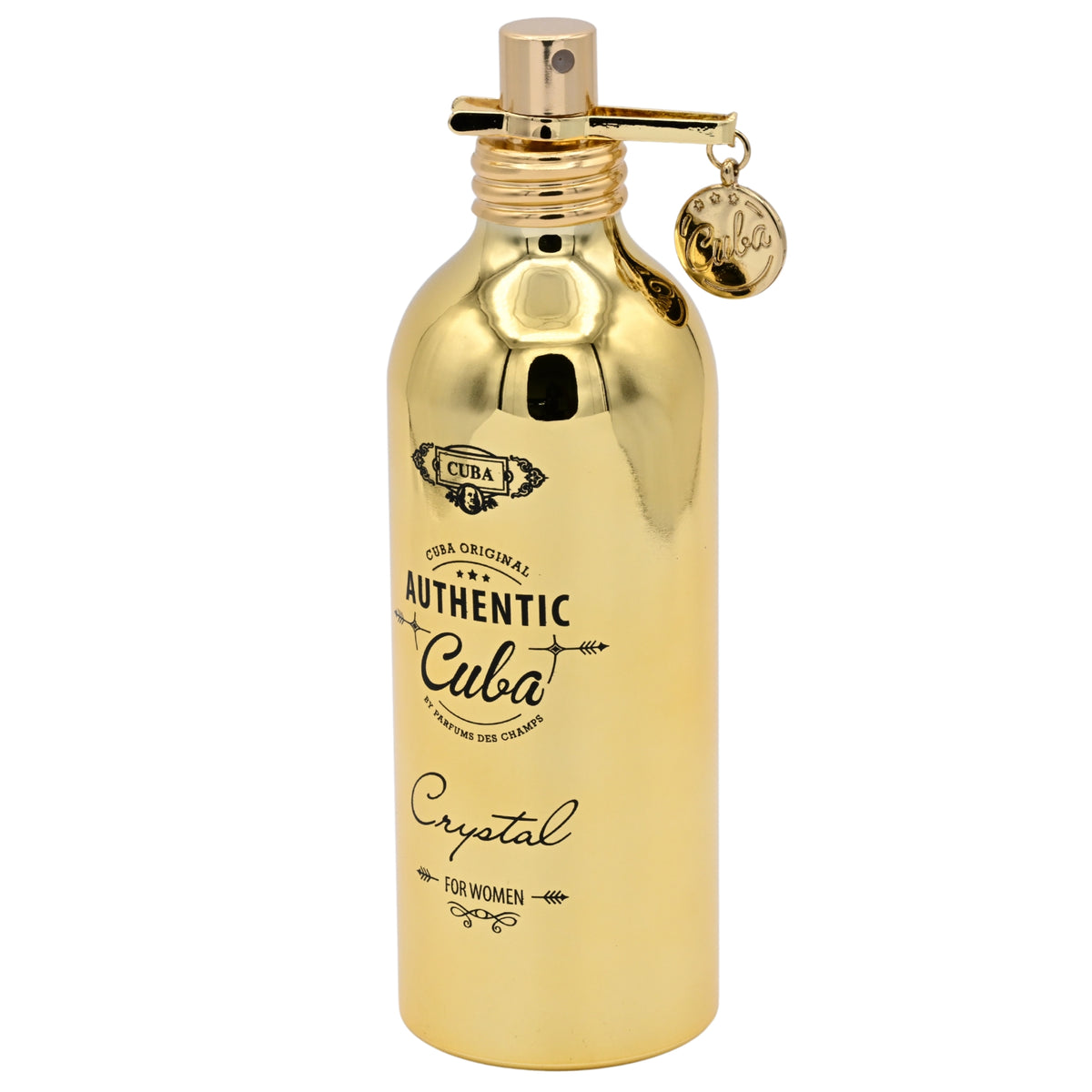 Cuba Authentic Crystal Eau de Parfum Spray for Women 3.3 oz (100 ml) by Cuba 5425039222837