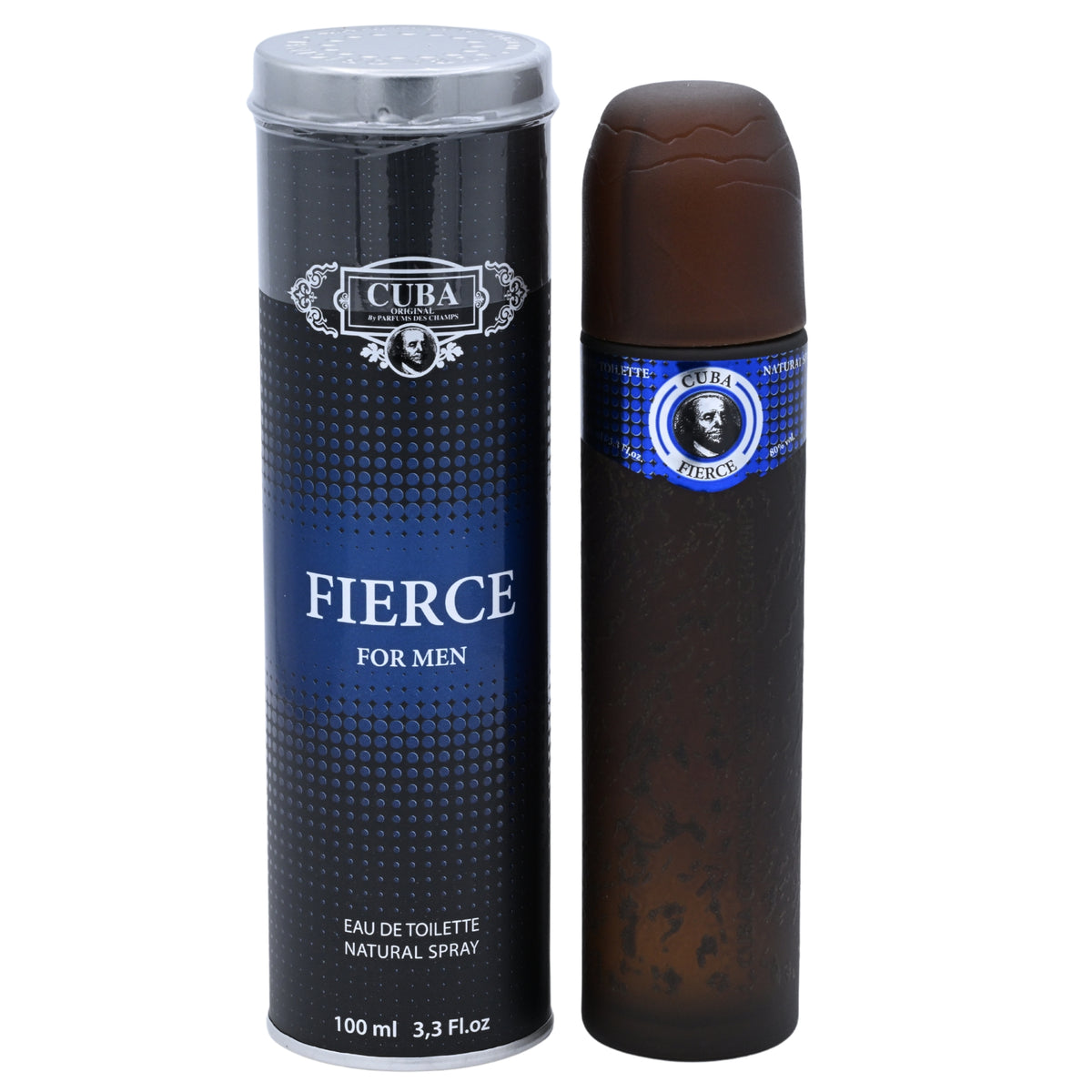 Cuba Fierce Eau de Toilette Spray for Men, 3.3 fl oz (100 ml) by Cuba 5425039222844