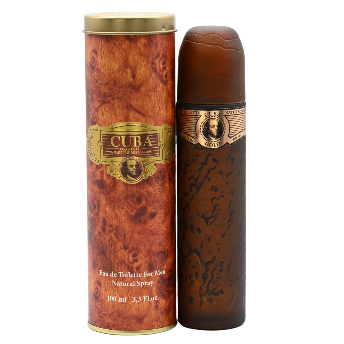 Cuba Gold By Cuba Cologne for Men EDT 3.3 / 3.4 oz New In Box 5425017732389