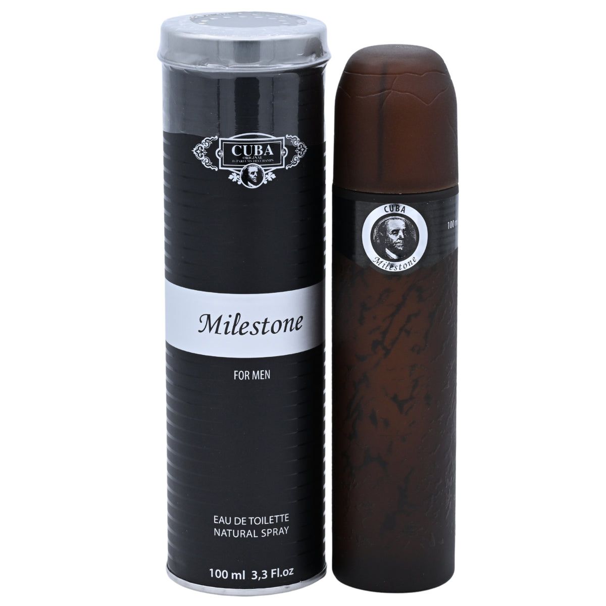 Cuba Milestone Eau de Toilette (EDT) Spray for Men 3.3 oz (New in Can) 5425039222103