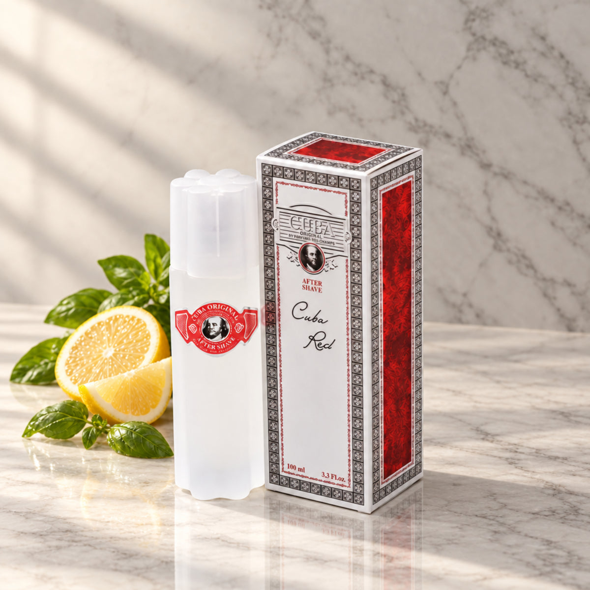 Cuba Red After Shave by Cuba for men 3.3 / 3.4 oz New in Box 5425039222899