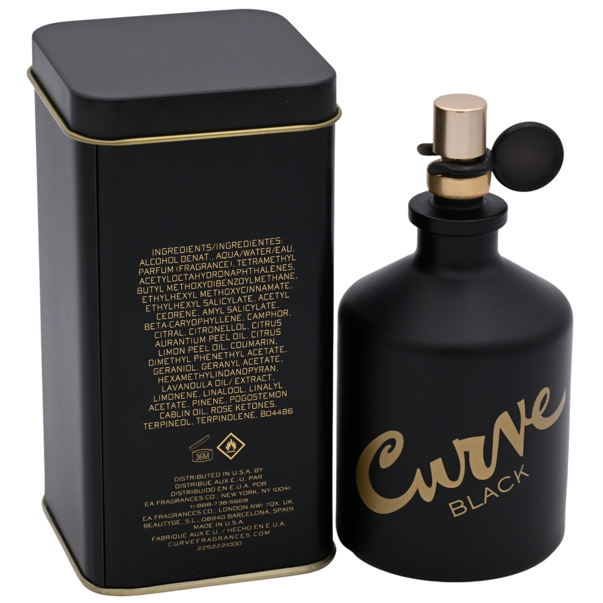 CURVE BLACK by Liz Claiborne cologne for men EDC 4.2 oz New in Can 719346180726