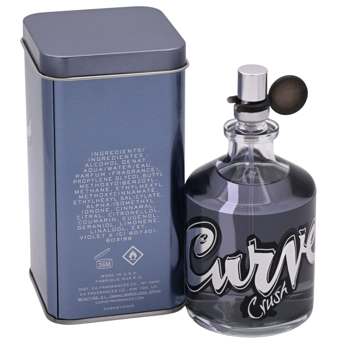 Curve Crush by Liz Claiborne 4.2 oz EDC For Men New in Box / Can 098691026249