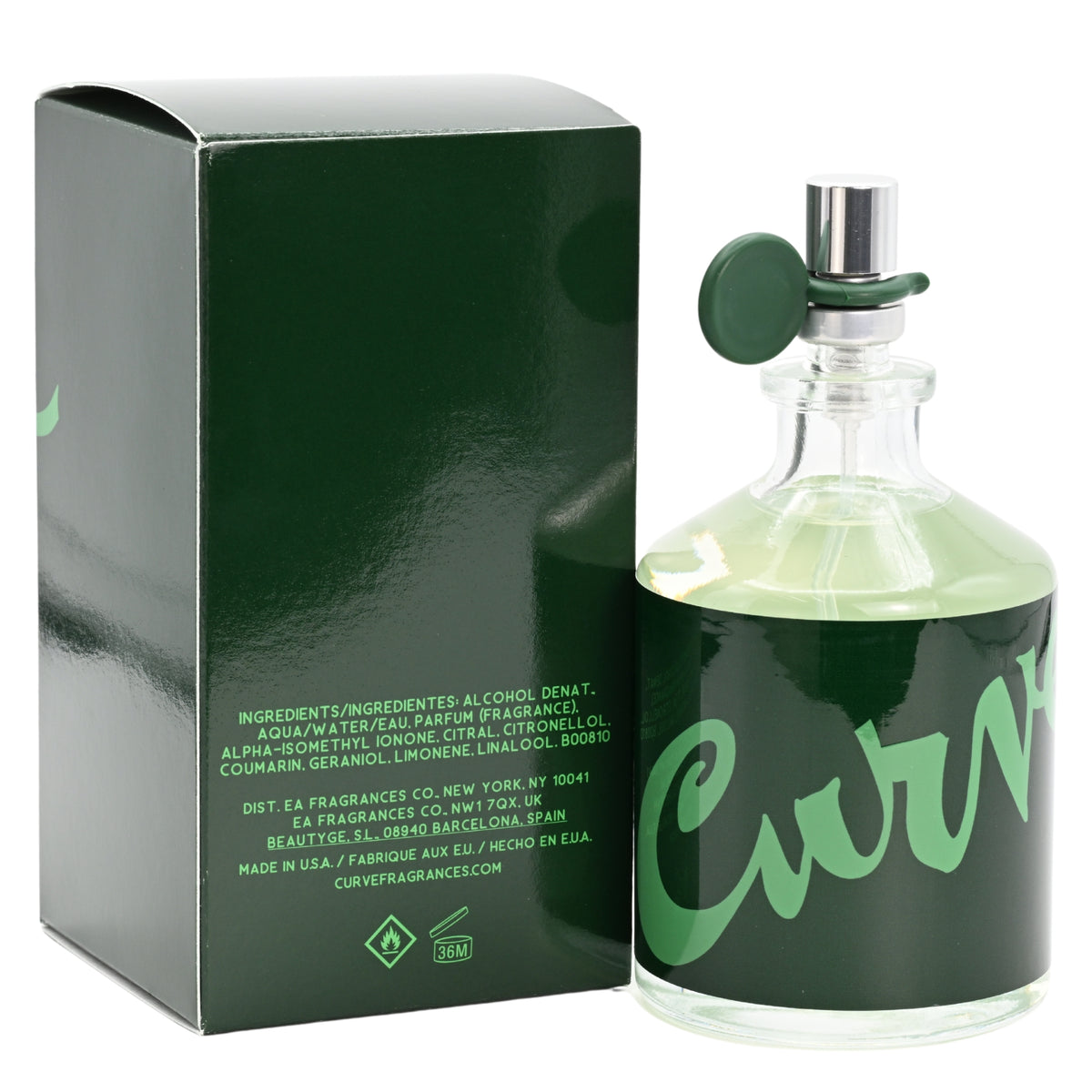 Curve Forest Woods by Liz Claiborne cologne for men EDC 4.2 oz New in Box 719346263443