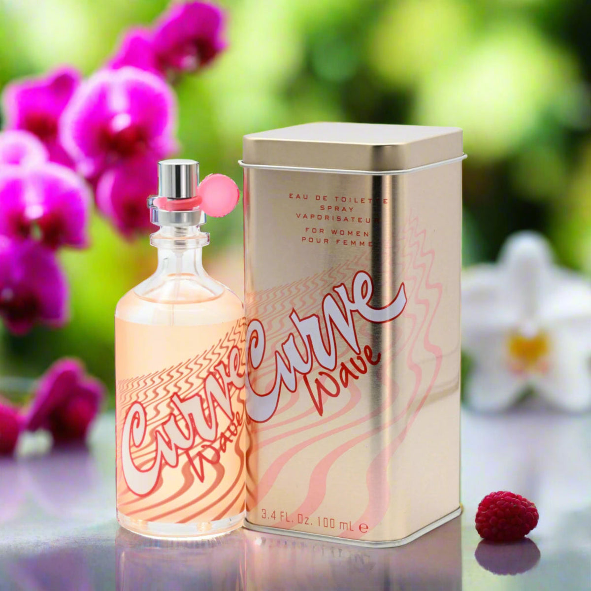 CURVE WAVE by Liz Claiborne edt Perfume women 3.3 / 3.4 oz New in Box - 3.4 oz / 100 ml 098691030475