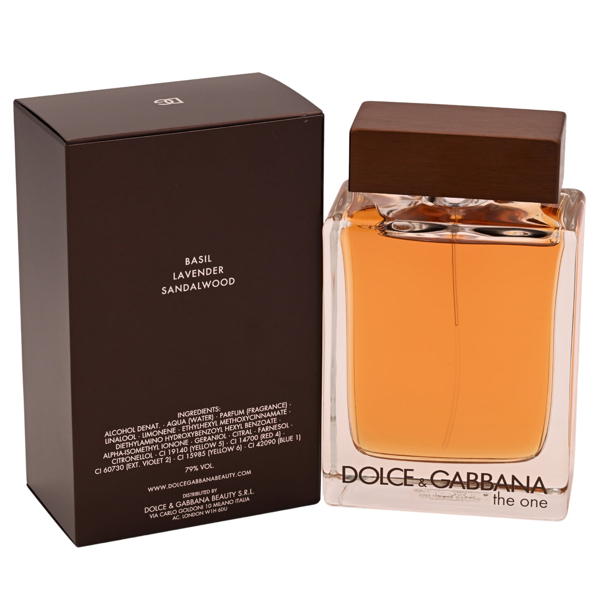 D & G THE ONE by Dolce & Gabbana for men EDT 5 / 5.0 oz New in Box 8057971180516