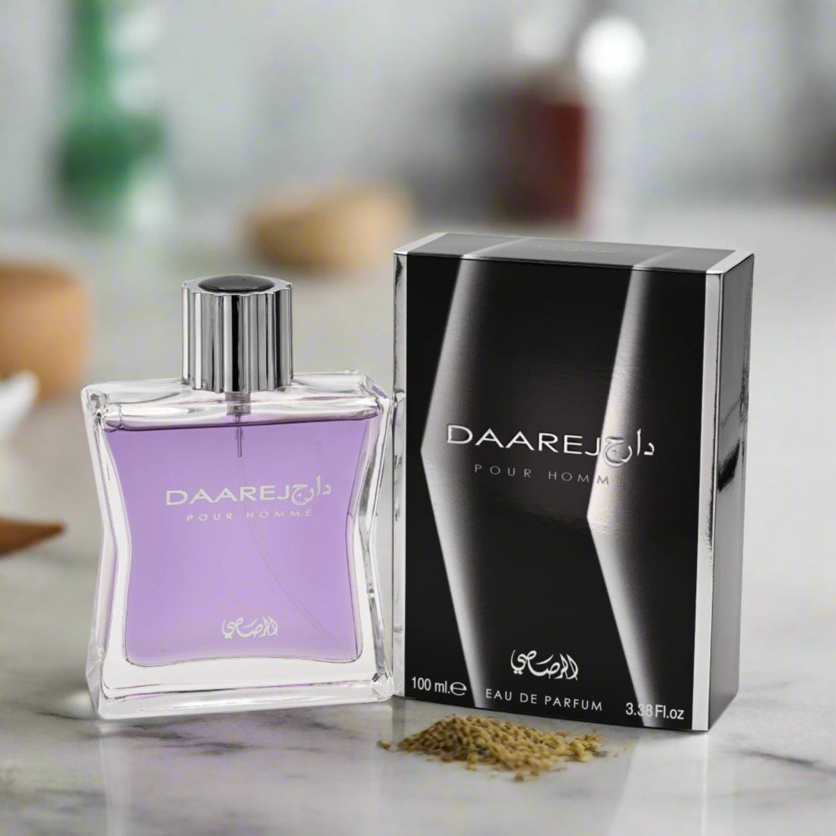 Daarej Pour Homme by Rasasi EDP 3.38 oz New In Box 614514178010