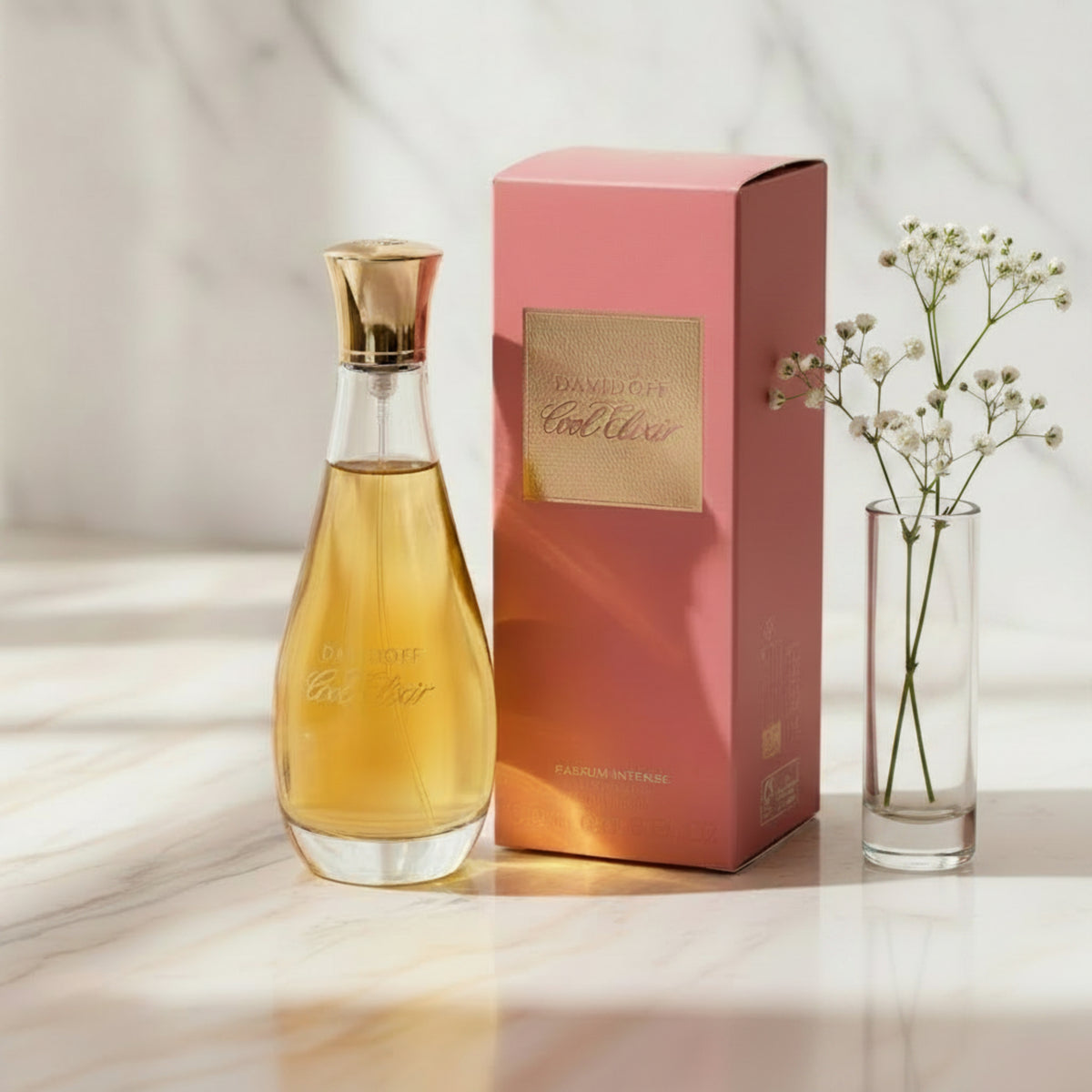 Davidoff Cool Elixir Woman Parfum Intense Spray for Women 3.4 oz (100 ml) - New Retail Box 3616305270160
