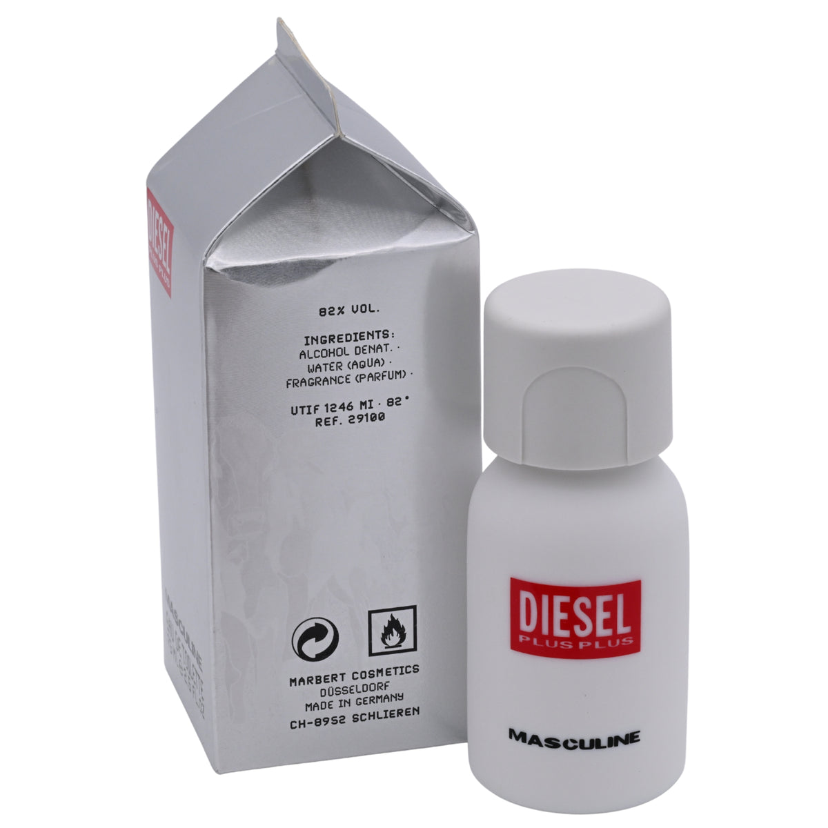 DIESEL PLUS PLUS MASCULINE for Men Cologne 2.5 oz New in Box 4085400291001