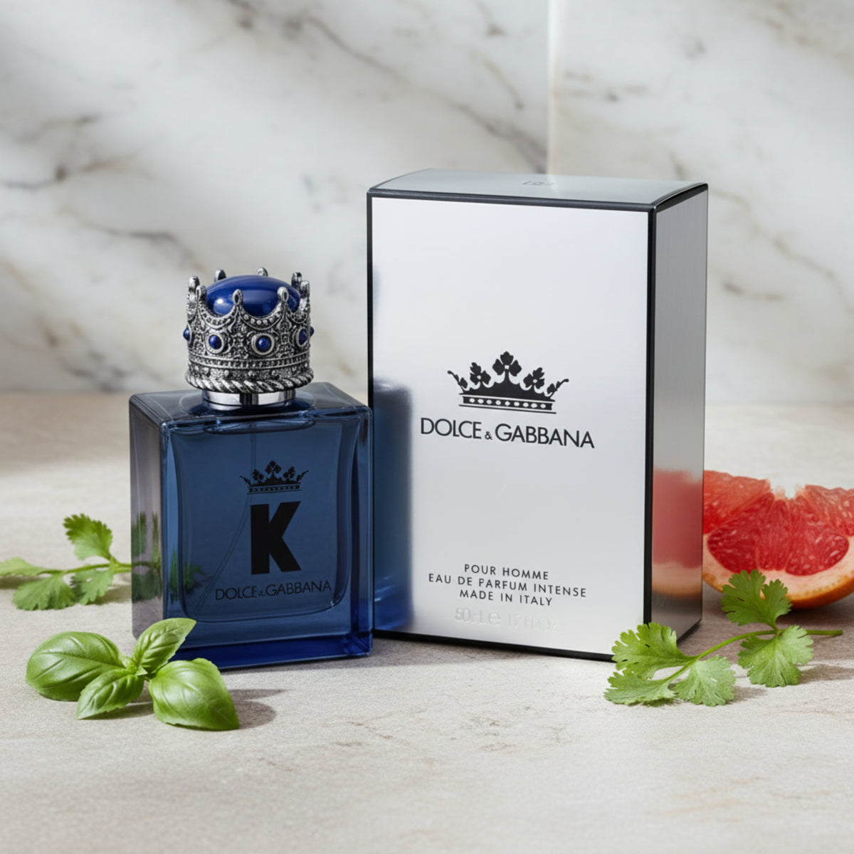 Dolce & Gabbana K by Dolce & Gabbana Intense Eau de Parfum Spray for Men 1.7 oz (50 ml) New in Box 8057971187904