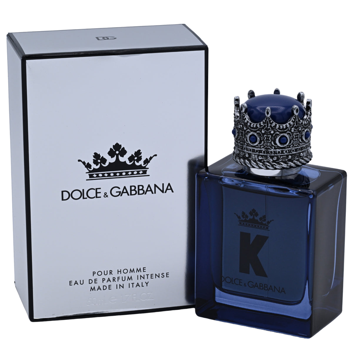 Dolce & Gabbana K by Dolce & Gabbana Intense Eau de Parfum Spray for Men 1.7 oz (50 ml) New in Box 8057971187904