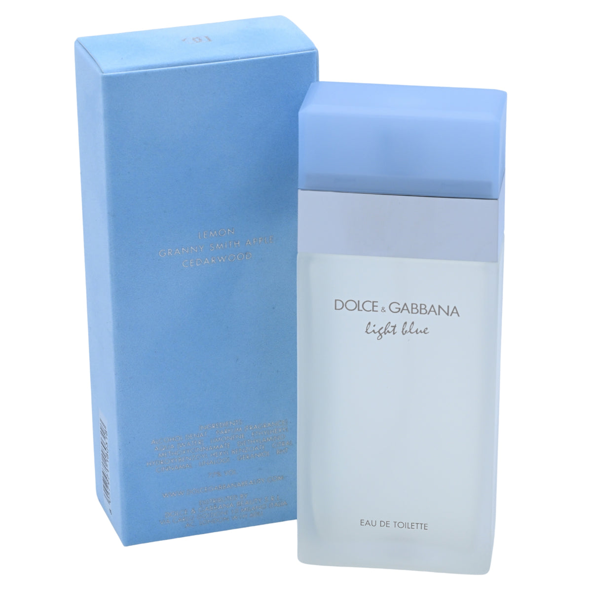 DOLCE & GABBANA Light Blue EDT 3.3 / 3.4 oz NEW IN BOX 8057971180318