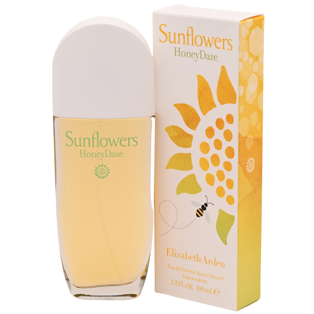 Elizabeth Arden Sunflowers HoneyDaze Eau de Toilette Spray for Women 3.4 oz (New Retail Box) 085805256364