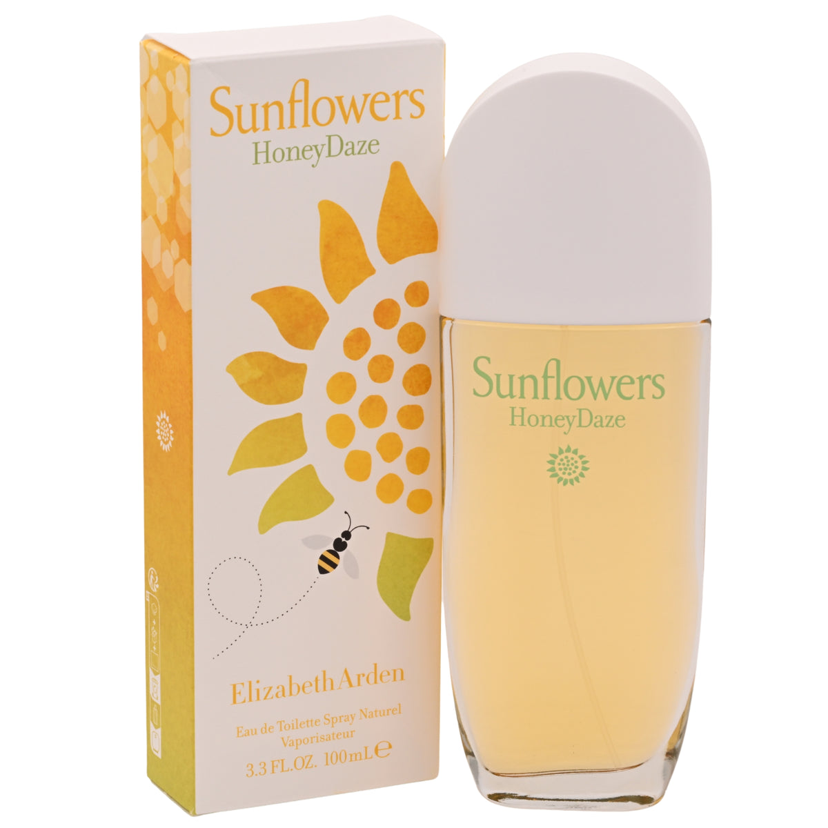 Elizabeth Arden Sunflowers HoneyDaze Eau de Toilette Spray for Women 3.4 oz (New Retail Box) 085805256364