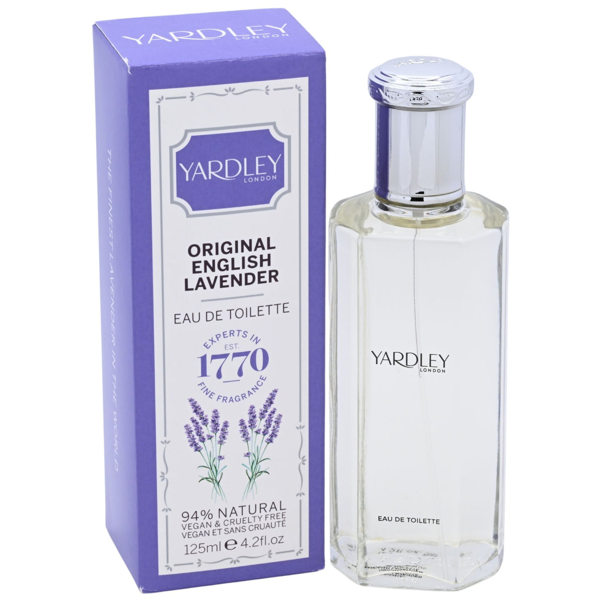 ENGLISH LAVENDER by Yardley London perfume for women EDT 4.2 oz New in Box 5060322952208