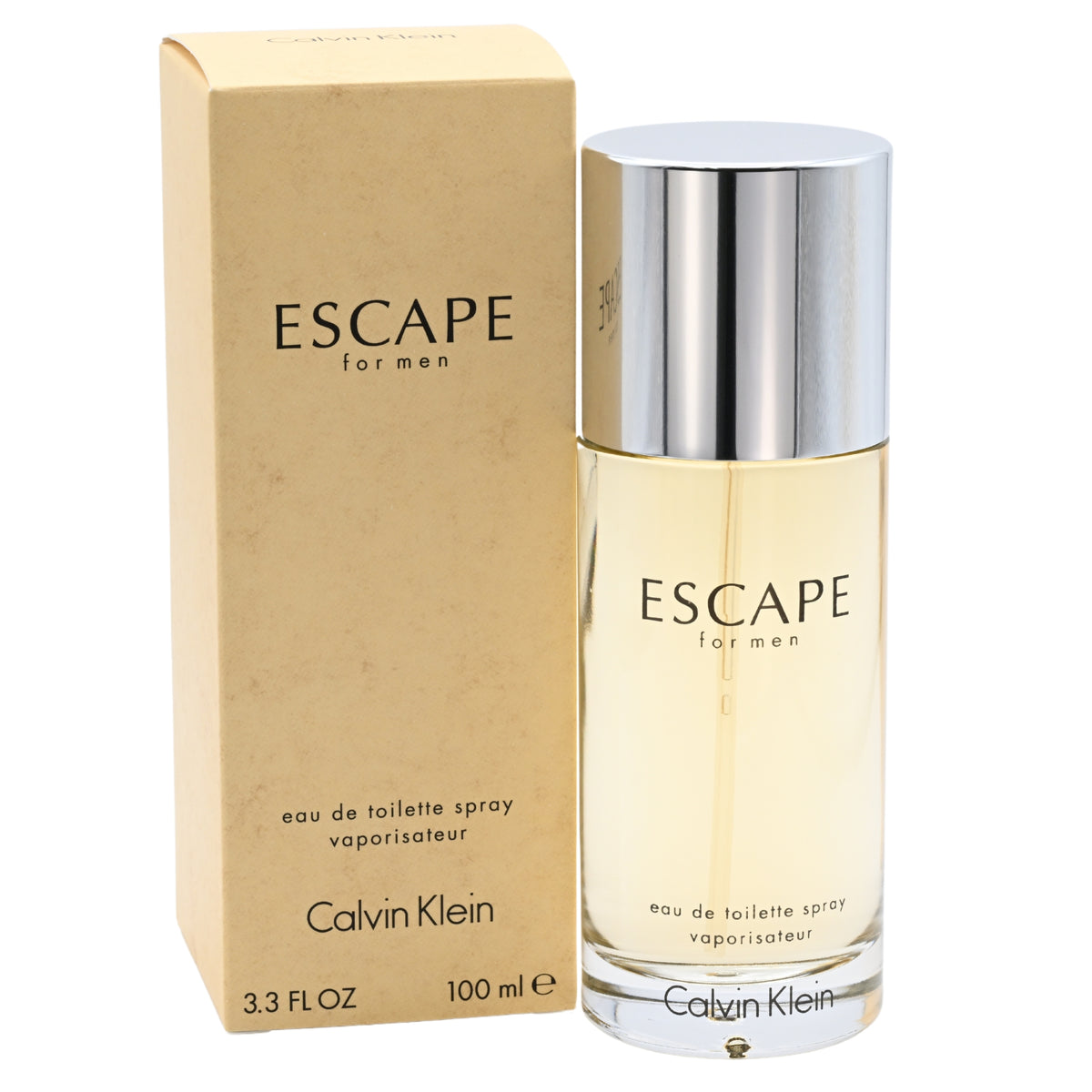 ESCAPE by Calvin Klein Cologne for Men EDT 3.3 / 3.4 oz New in Box 088300100514