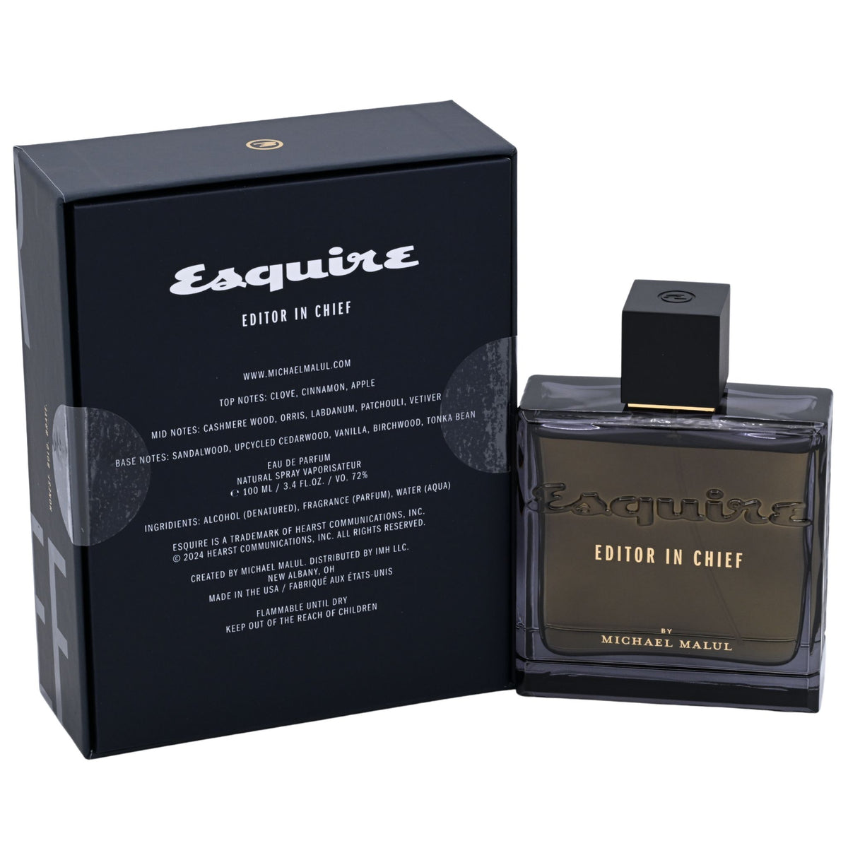 Esquire Editor In Chief by Michael Malul for men EDP 3.3 / 3.4 oz New in Box 710497541107