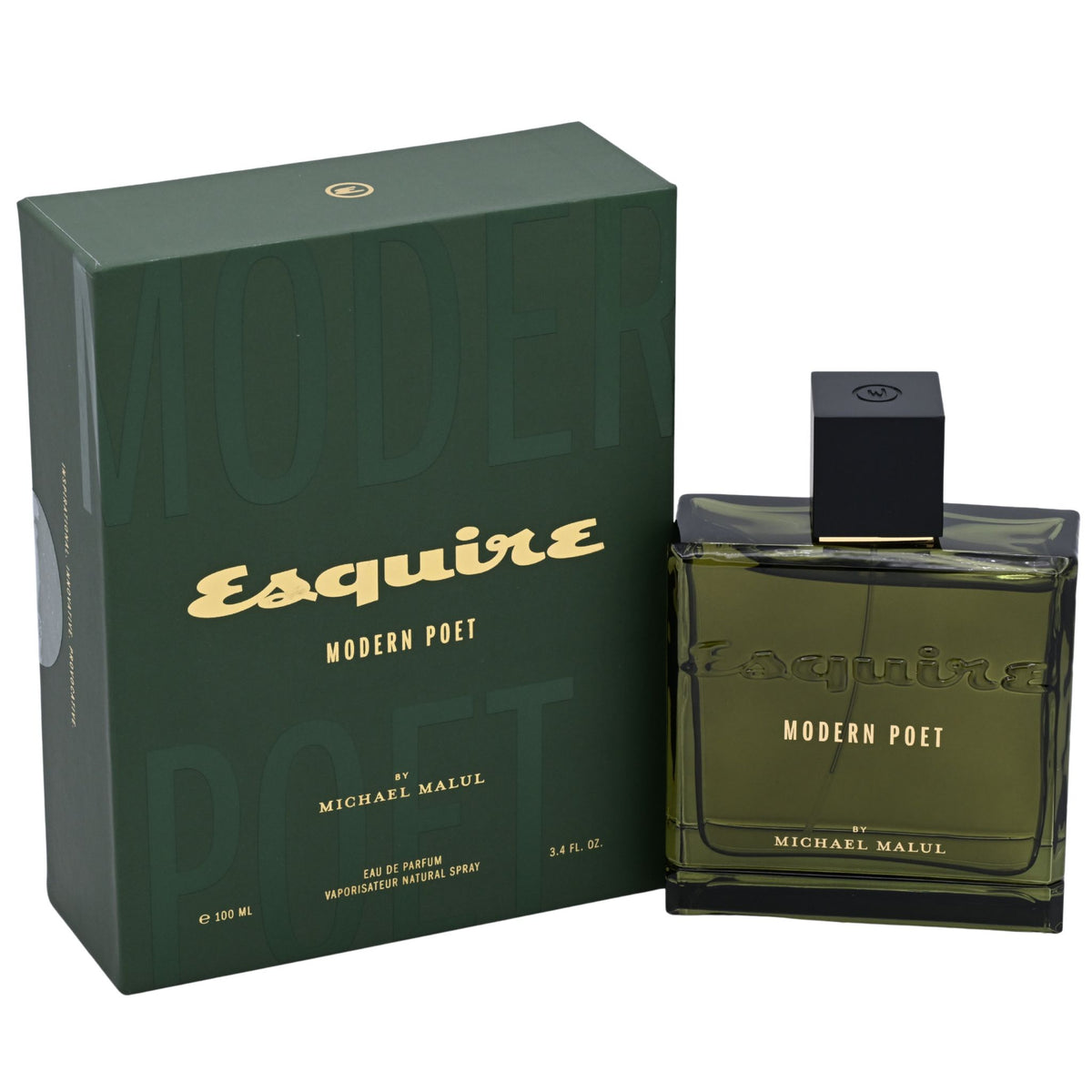 Esquire Modern Poet by Michael Malul for men EDP 3.3 / 3.4 oz New in Box 710497541084