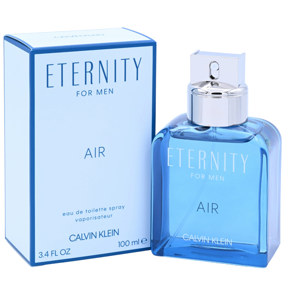 ETERNITY AIR by Calvin Klein 3.3 / 3.4 oz EDT Cologne for Men New In Box 3614224871284