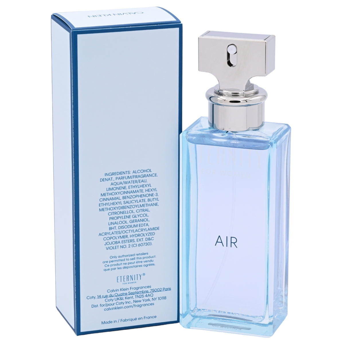 ETERNITY AIR by Calvin Klein perfume EDP 3.3 / 3.4 oz New in Box 3614224821944