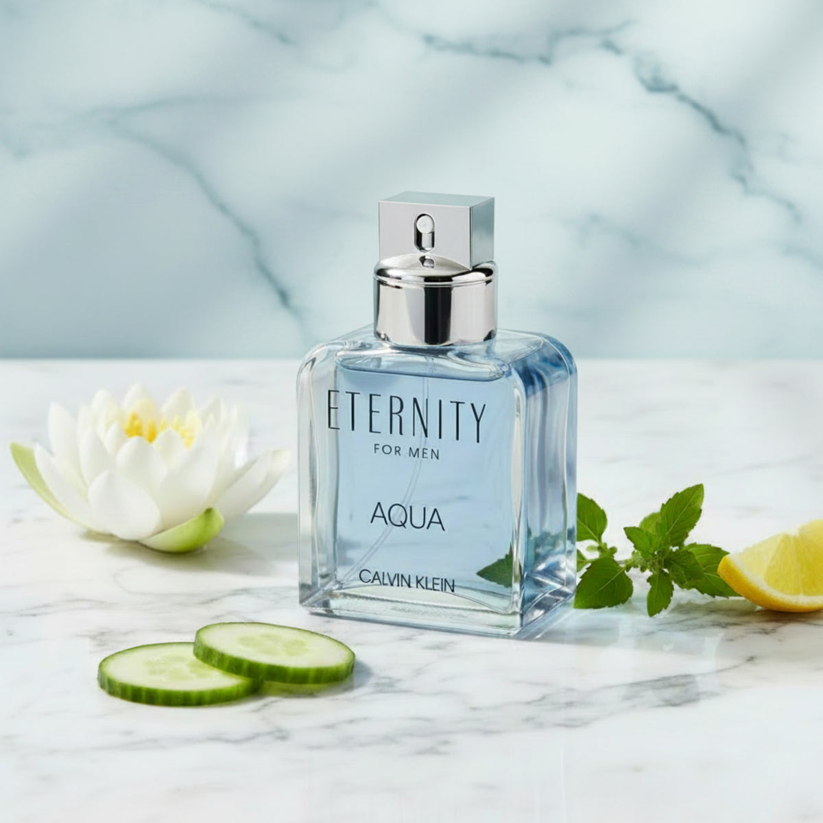 ETERNITY AQUA by Calvin Klein 3.3 / 3.4 oz EDT Cologne for Men New Tester 3607342107939