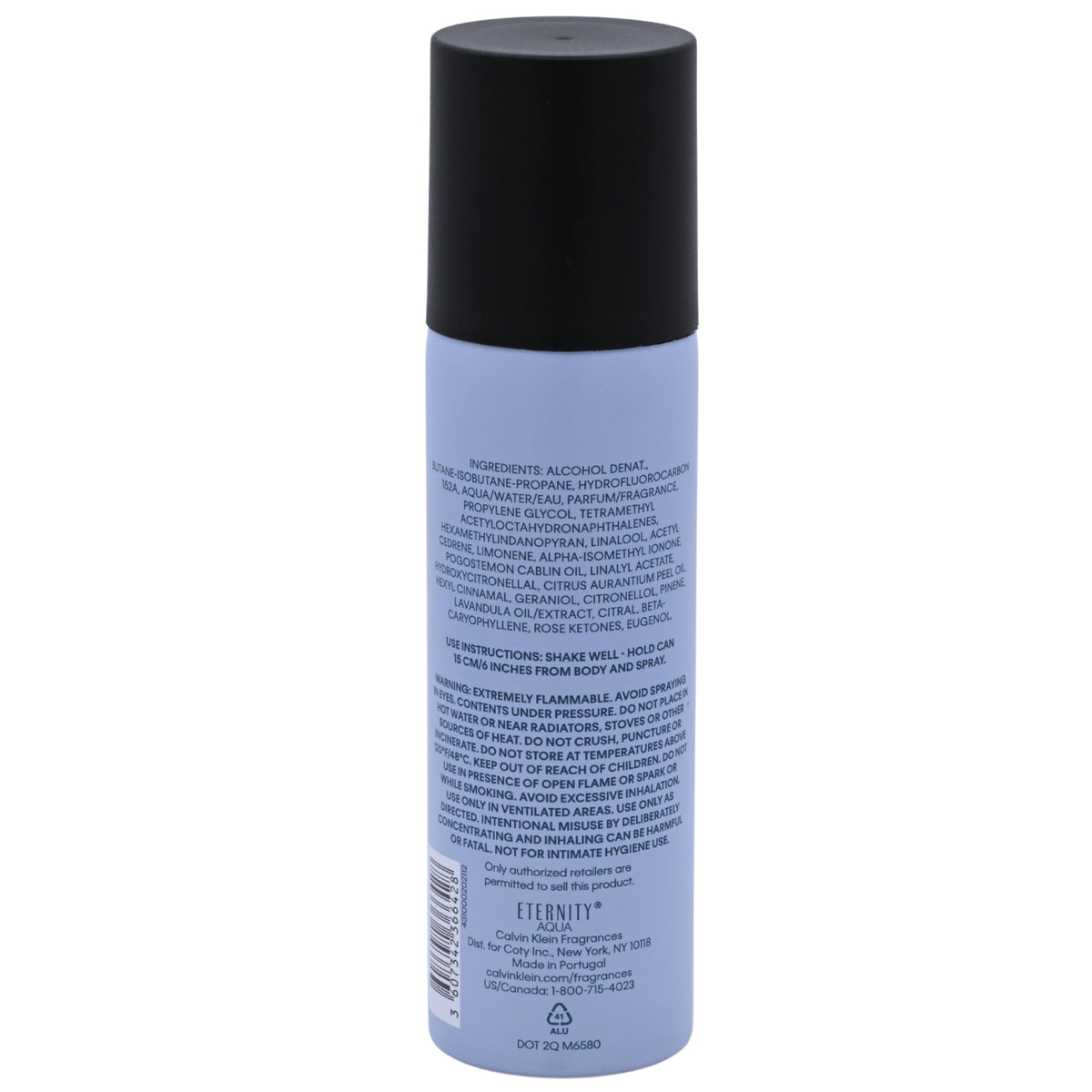 ETERNITY AQUA for Men all over body spray by CALVIN KLEIN 5.3 oz New 3607342366428