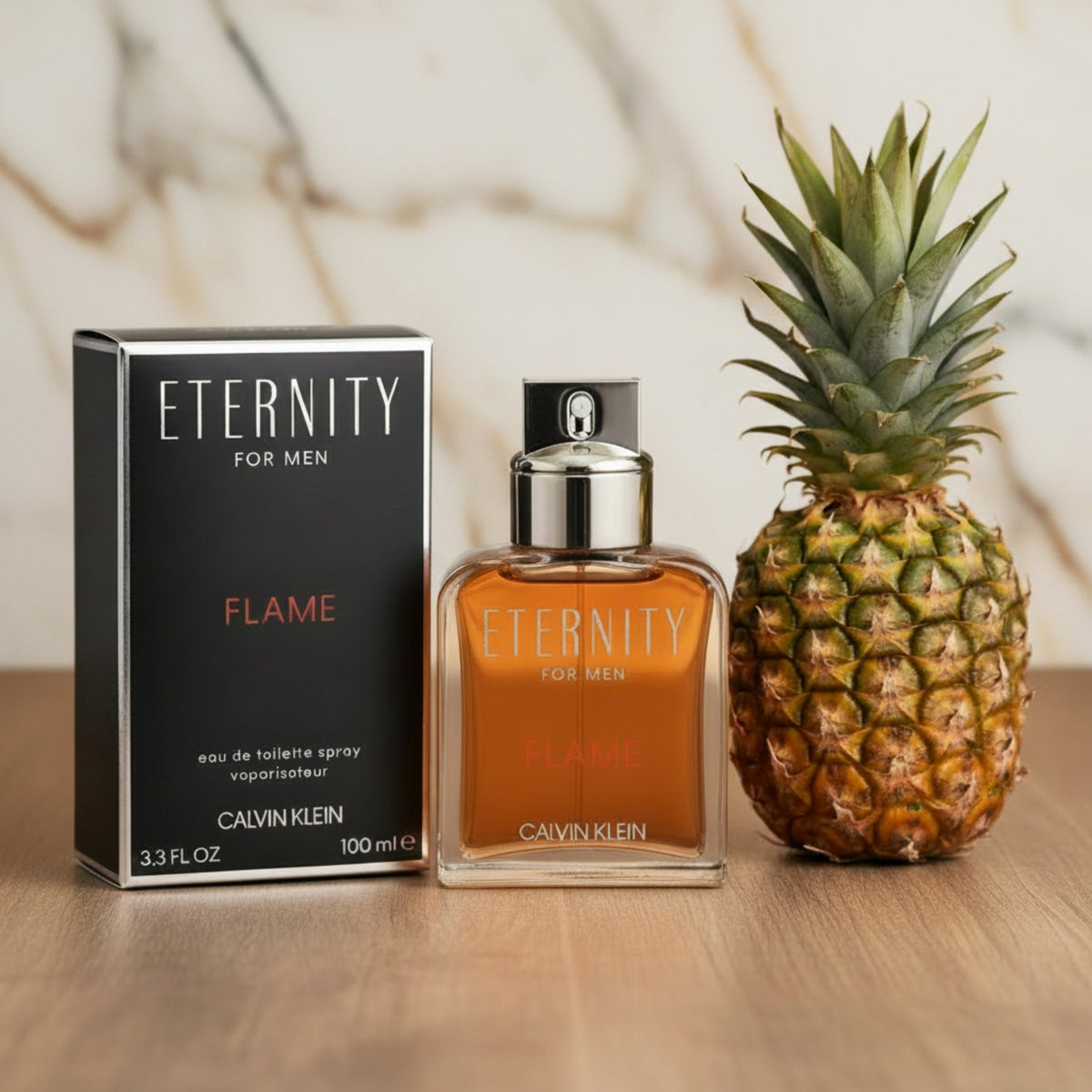 ETERNITY FLAME by Calvin Klein cologne for Men EDT 3.3 / 3.4 oz New in Box 3614225670435