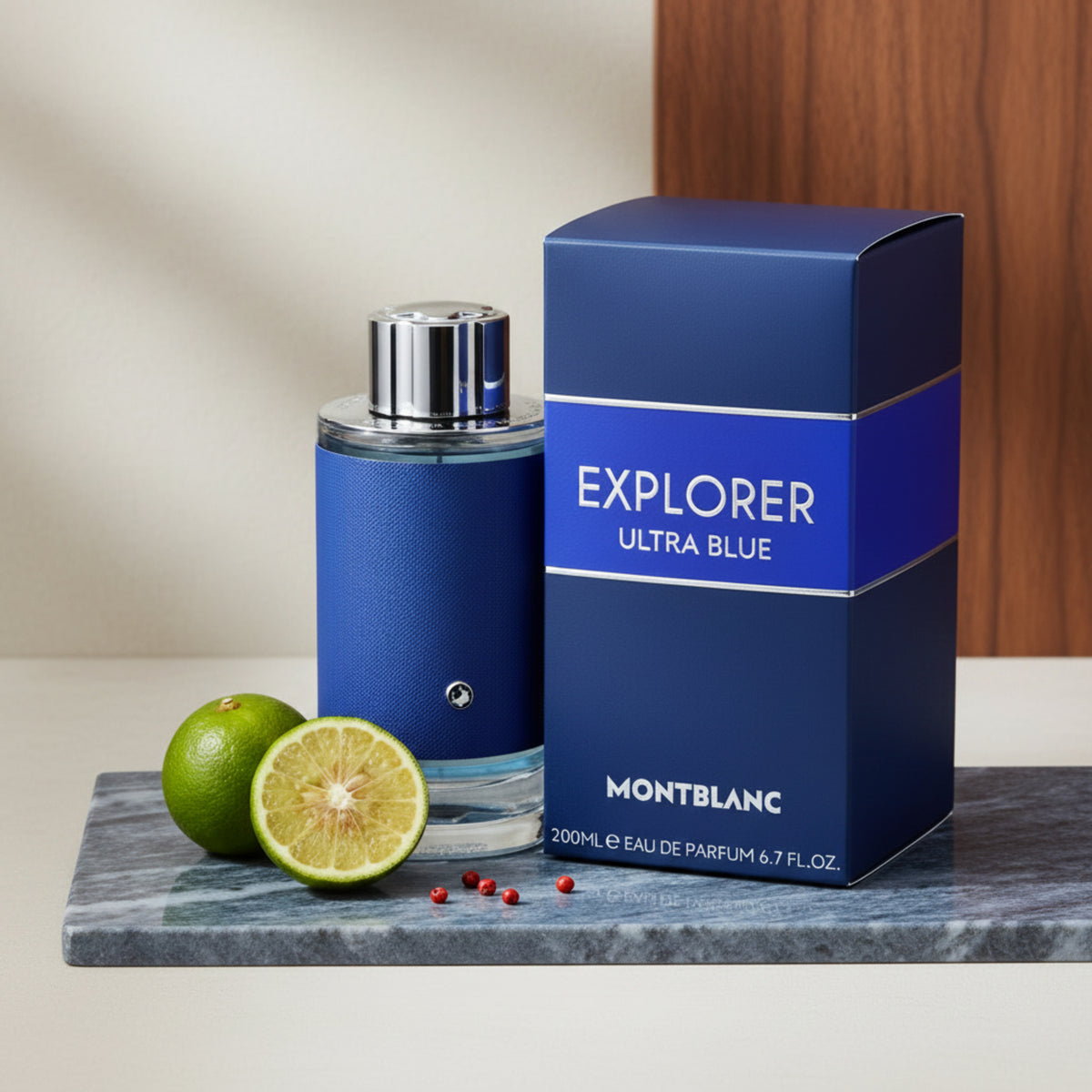 Explorer Ultra Blue by Mont Blanc for men EDP 6.8 oz 6.7 New in Box 3386460124195