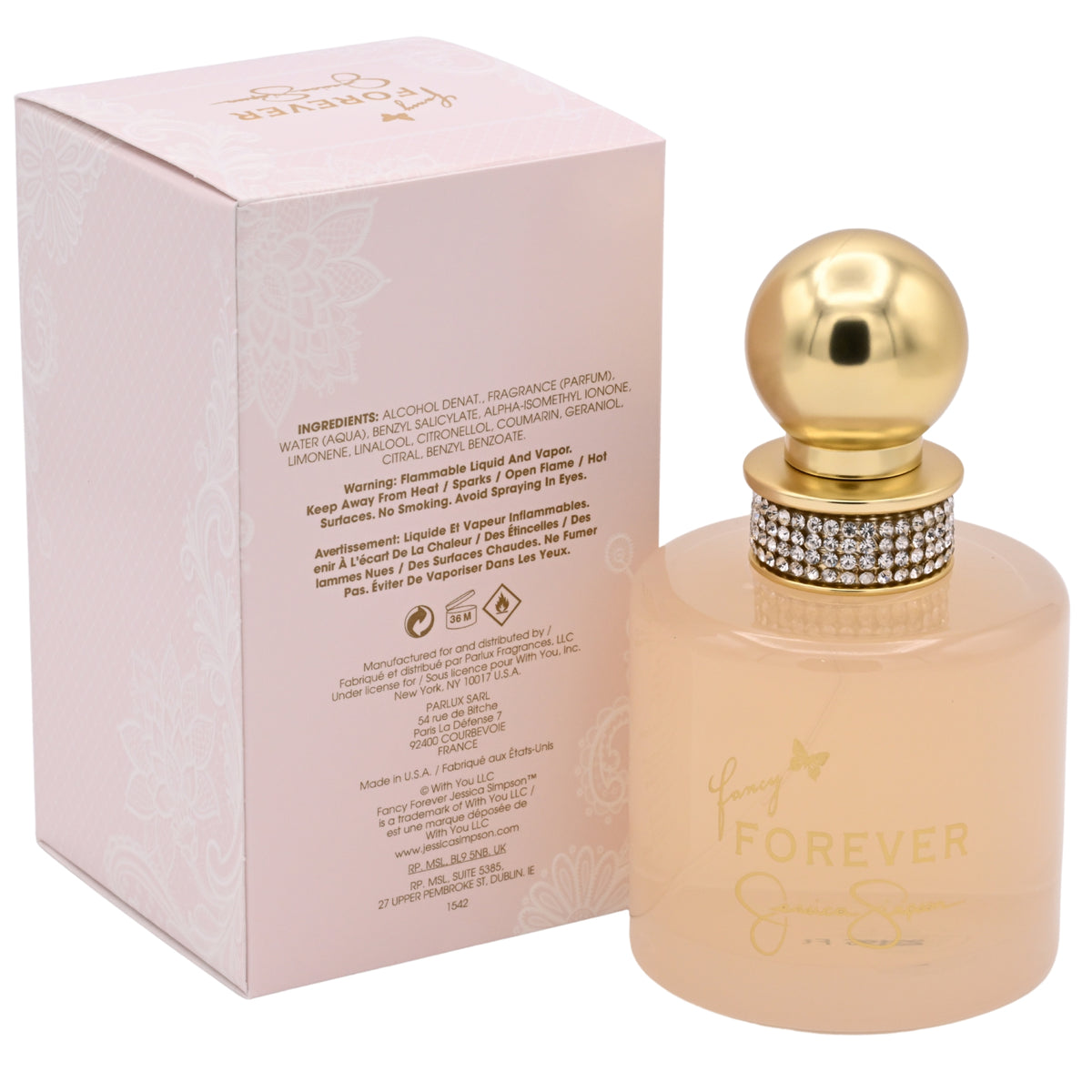 Fancy Forever by Jessica Simpson perfume for women EDP 3.3 / 3.4 oz New in Box 608940578643