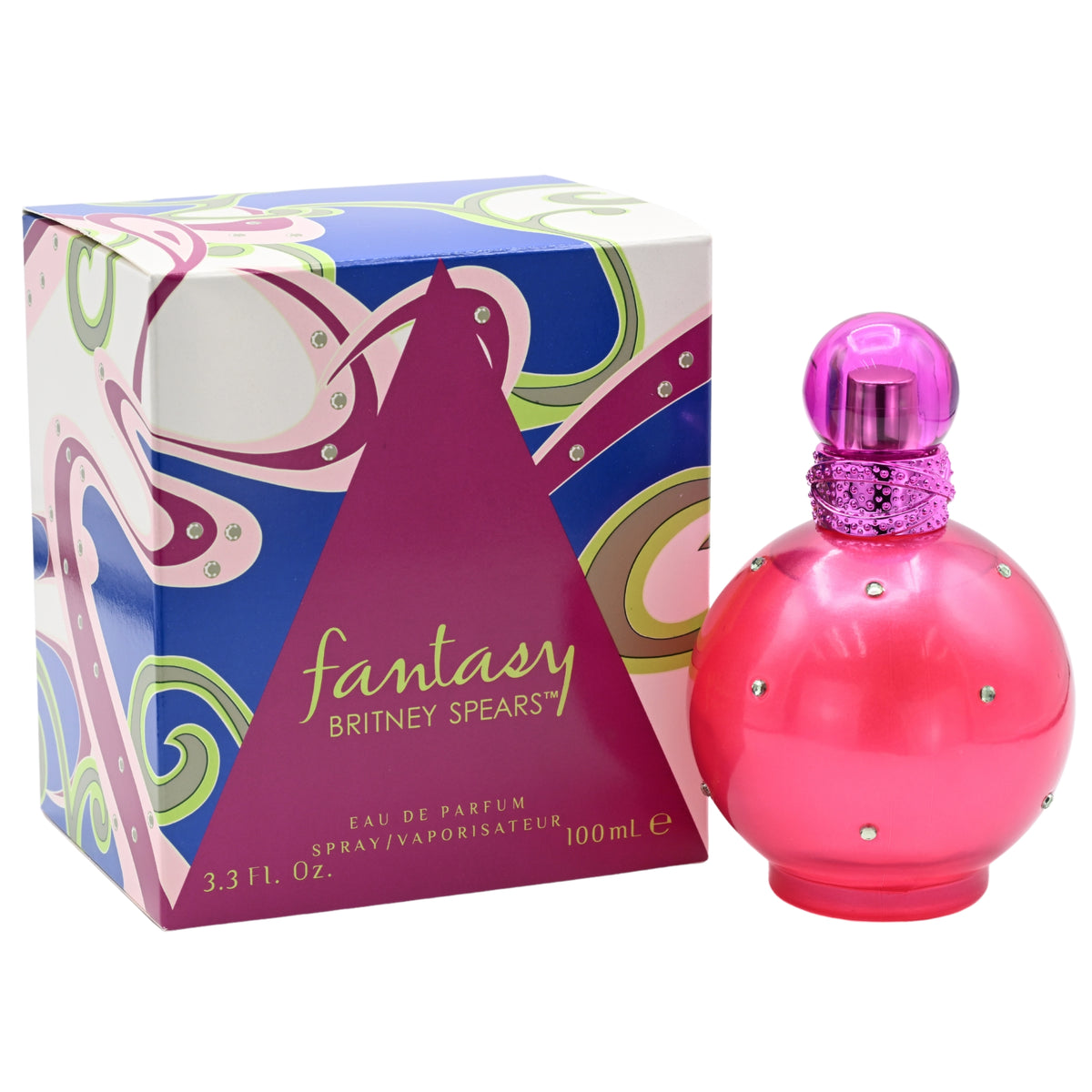 Fantasy by Britney Spears 3.3 / 3.4 oz EDP Perfume for Women New In Box 719346065405