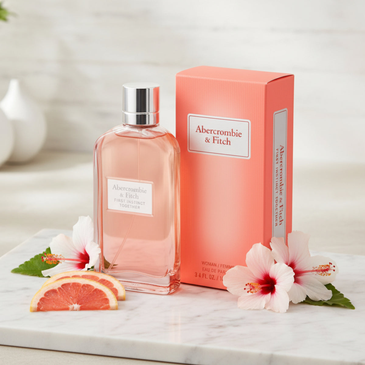 First Instinct Together Abercrombie & Fitch perfume women EDP 3.4 oz New Box 085715167583