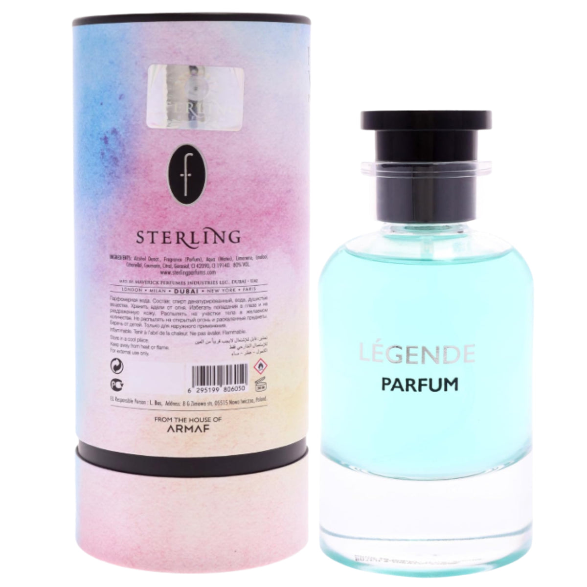 Flavia Legende Eau de Parfum Spray for Women 3.4 oz (100 ml) New in Retail Box 6295199806050