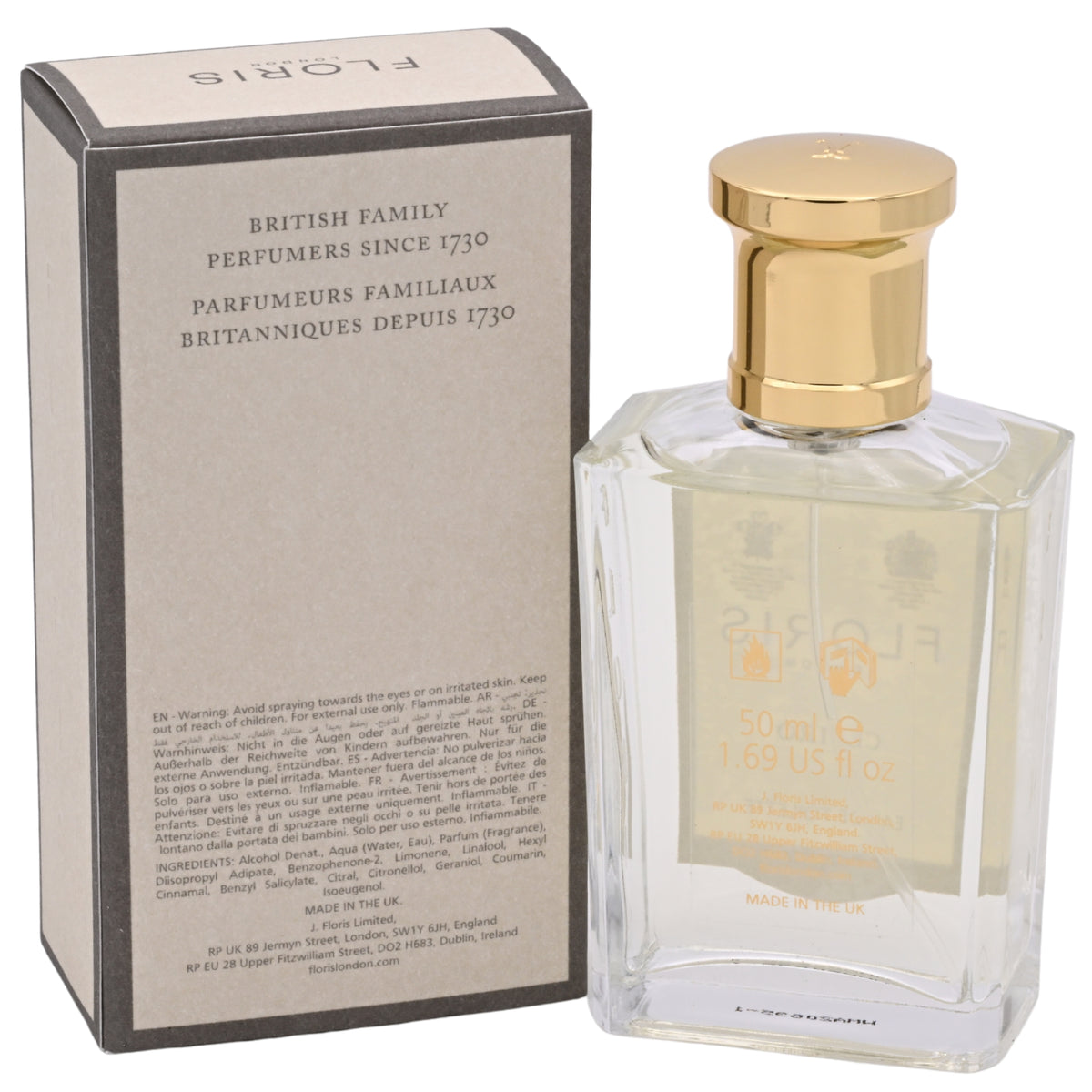 Floris Cefiro Eau de Toilette (EDT) Unisex Spray 1.69 fl oz / 50 ml - New Retail Box 886266091132