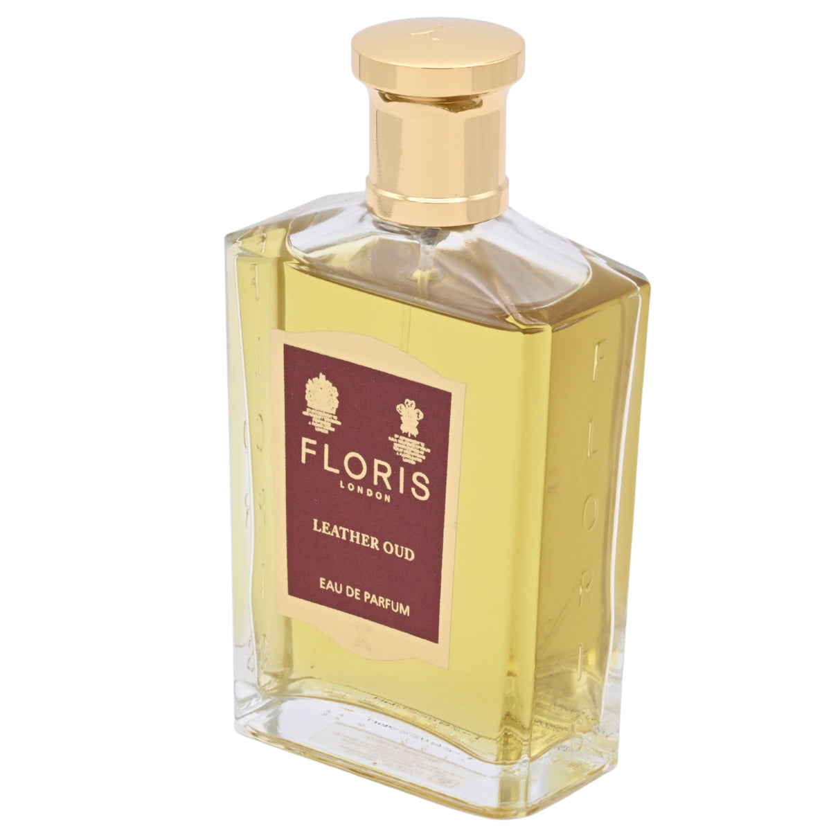 Floris Leather Oud Eau de Parfum Spray, Unisex, 3.4 oz (100 mL) - New Retail Box 886266461041
