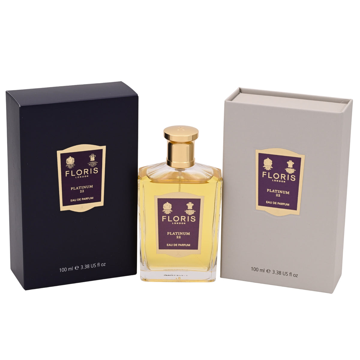 Floris Platinum 22 Eau de Parfum Spray Unisex 3.4 oz (100 ml) New Retail Box 886266401047
