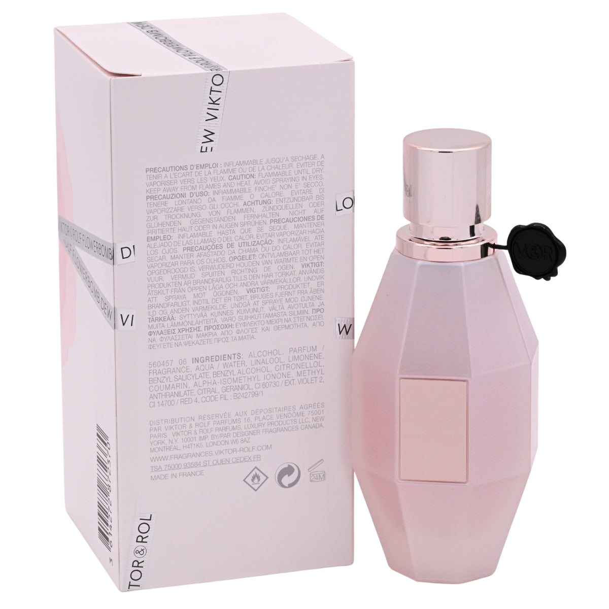 FLOWERBOMB DEW by Viktor & Rolf for her EDP 1.7 oz New in Box 3614272872370