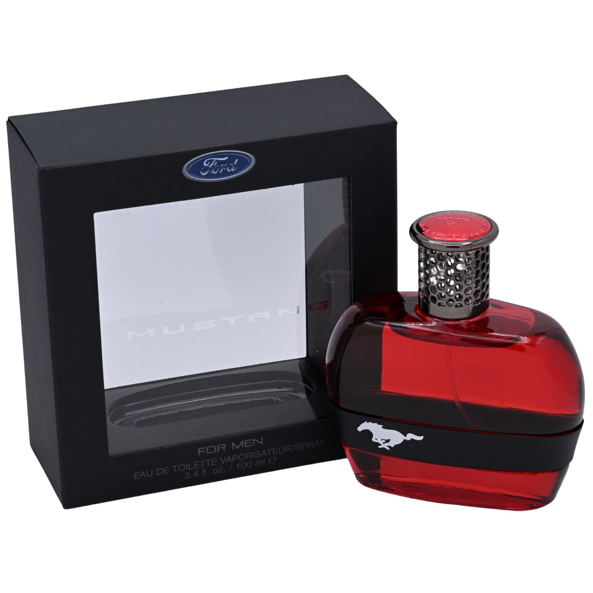 Ford Mustang Red by Mustang cologne for men EDT 3.3 / 3.4 New in Box 849017005130
