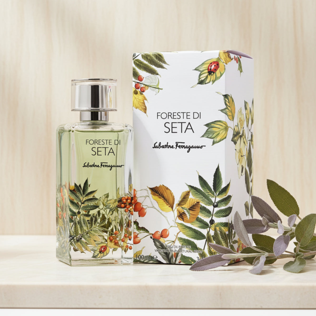 Foreste Di Seta by Salvatore Ferragamo for unisex EDP 3.3 / 3.4 oz New in Box 8052464891825
