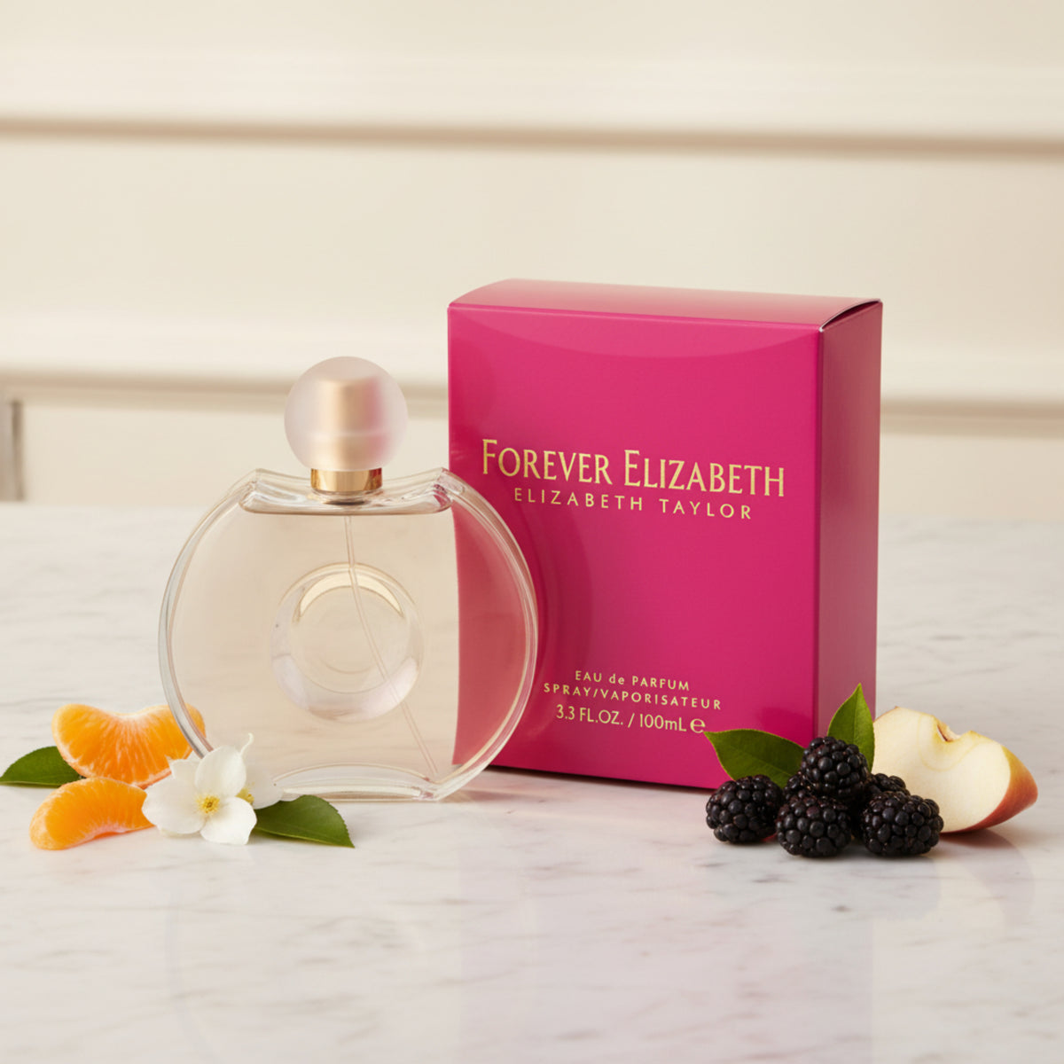 Forever Elizabeth by Elizabeth Taylor 3.4 oz Spray edp 3.3 Perfume NEW in Box 719346013444